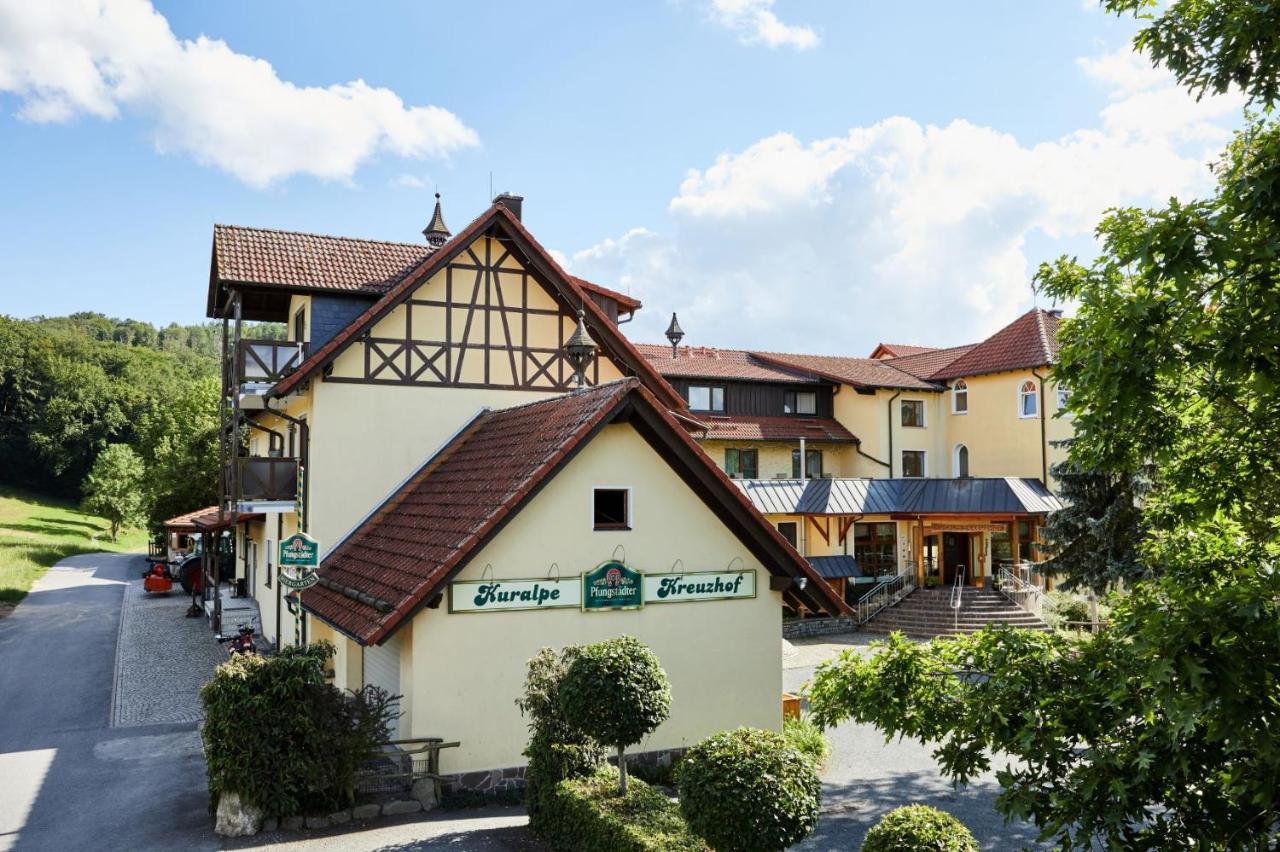 Landhotel Kuralpe Kreuzhof Lautertal  Dış mekan fotoğraf